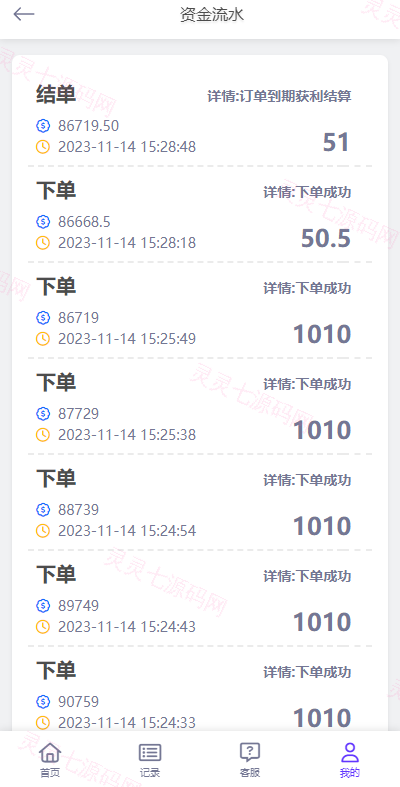 多语言外汇微交易系统/海外微盘源码/时间盘系统 - 11