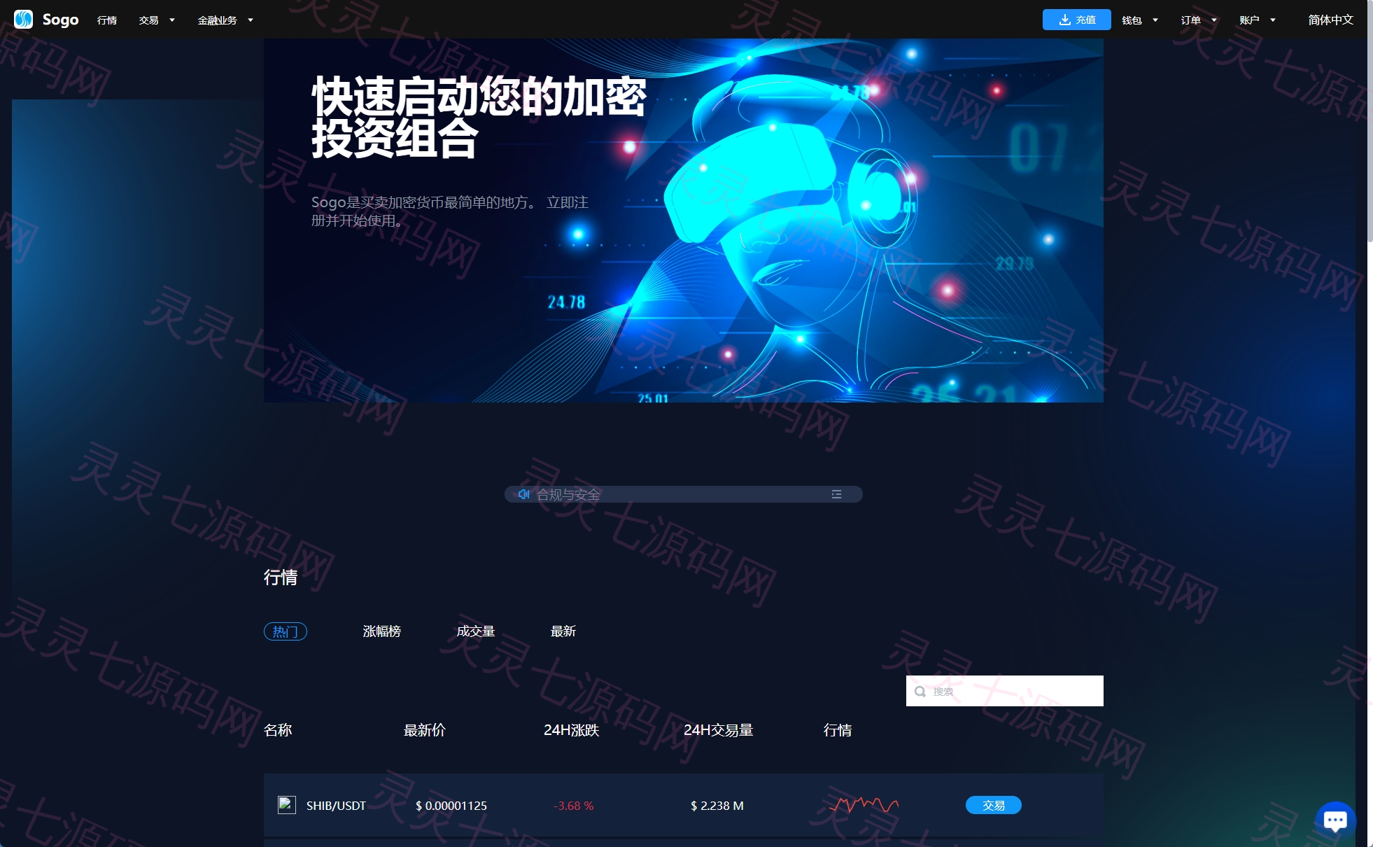 海外交易所系统/永续合约交割合约/K线控制/质押理财 - 14