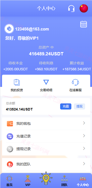 海外宠物投资理财系统/多语言投资源码/前端VUE - 11