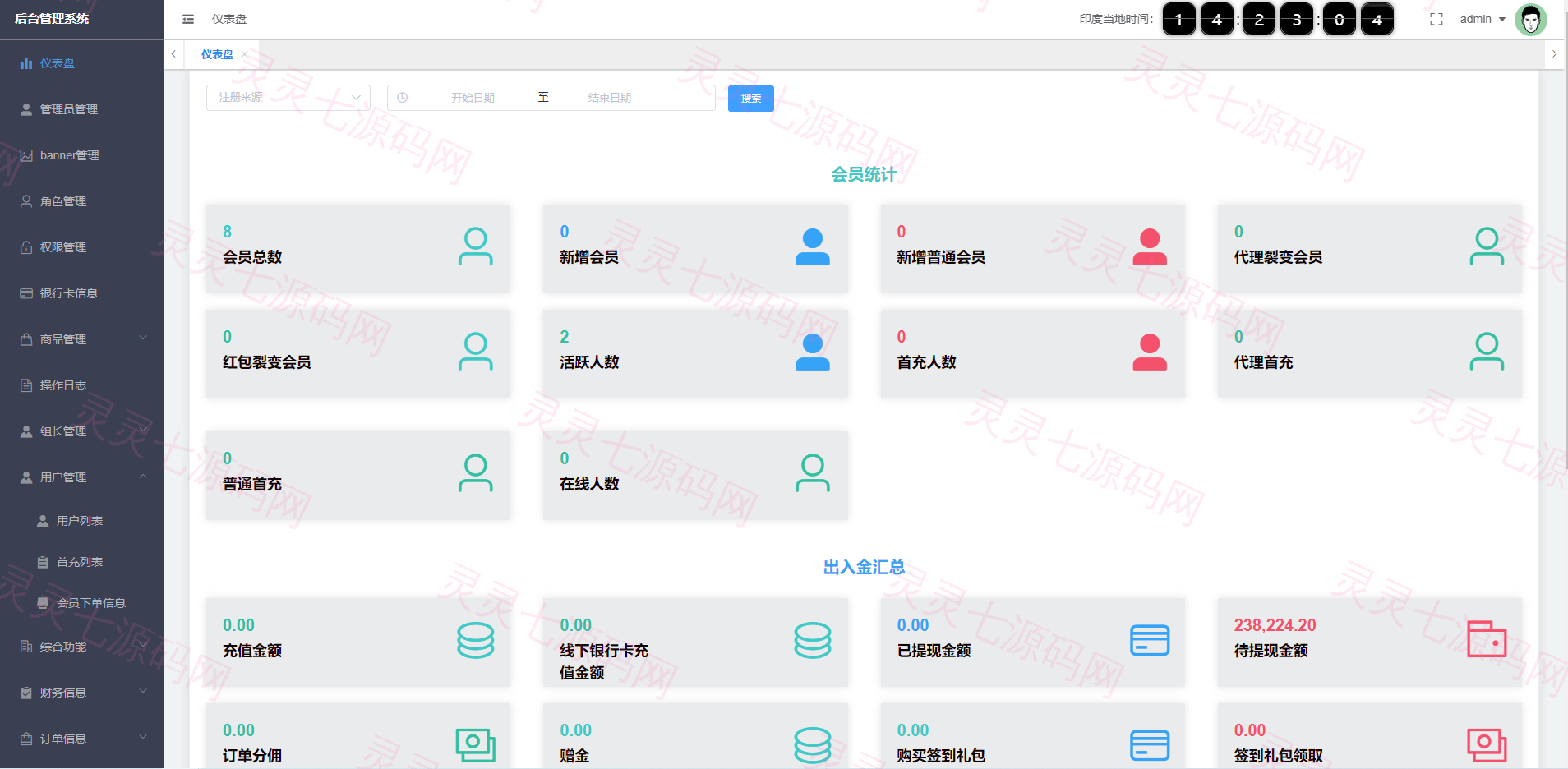 多语言印度红绿灯系统/多级分销裂变/前端uinapp/后端vue - 11