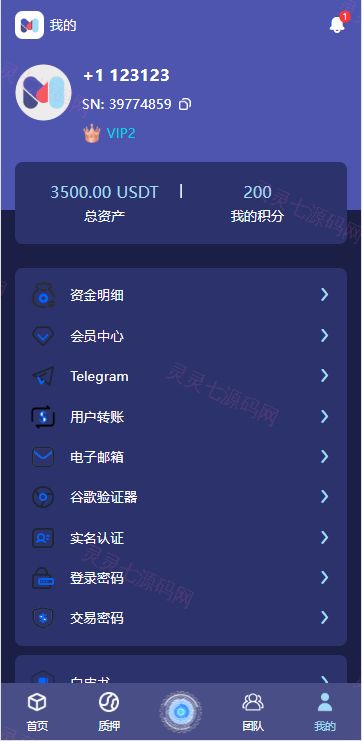 高端多语言自动挖矿系统/海外质押理财/自定义语言 - 9