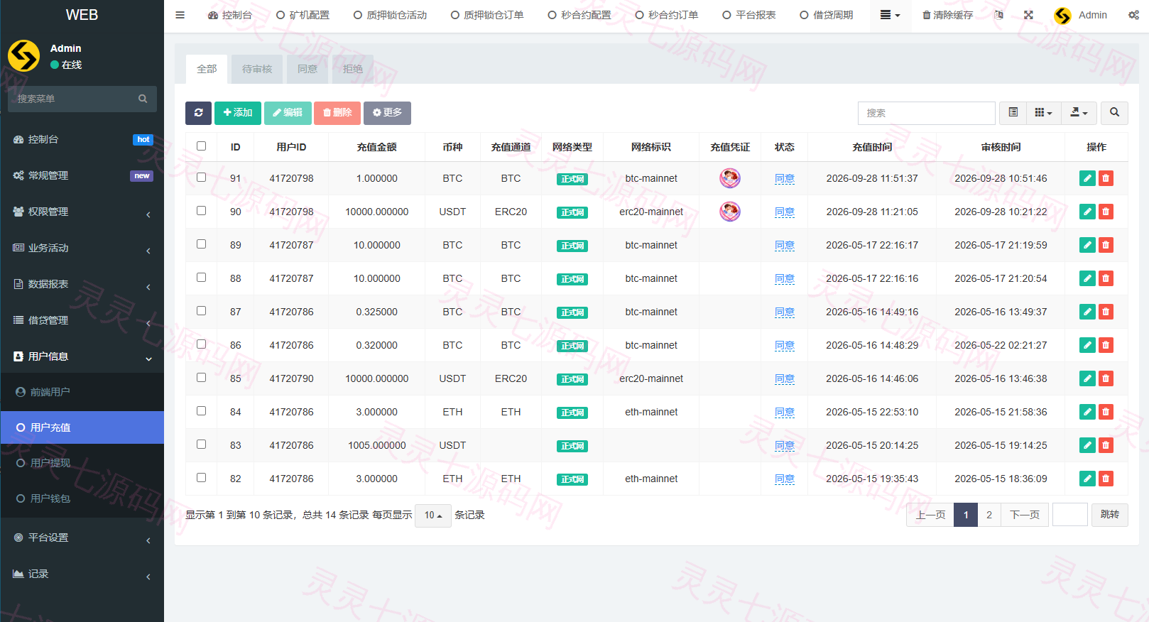 多语言DAPP交易所/秒合约交易/质押/贷款 - 19