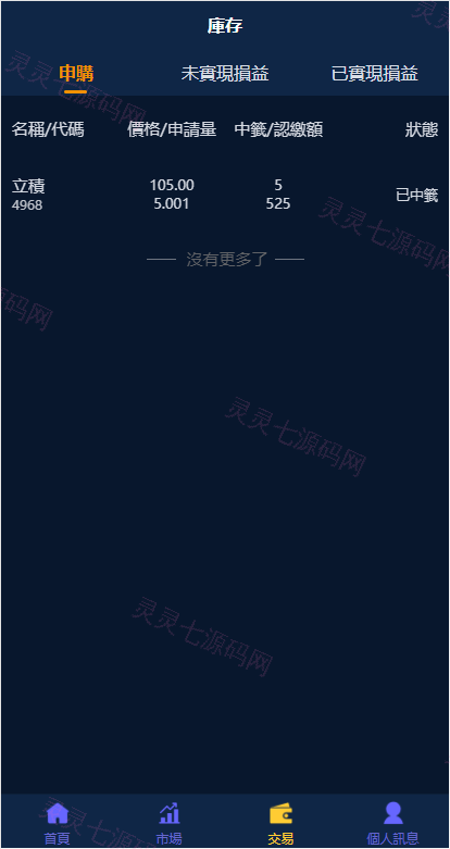 二开版台湾股票系统/申购折扣交易系统/股票配资源码 - 7
