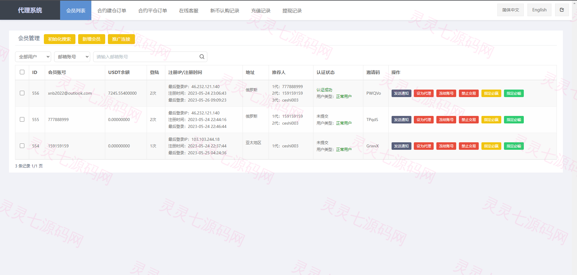 二开版多语言交易所系统/秒合约/IEO/质押挖矿/自动充值 - 15