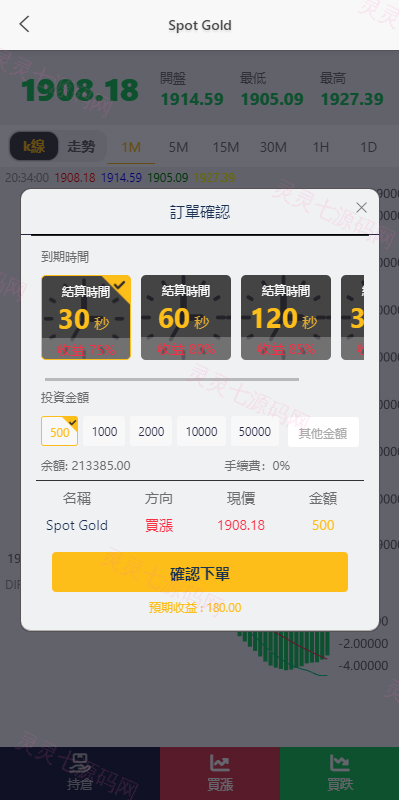 运营版微交易系统/日本微盘源码/多语言虚拟币微盘系统 - 8