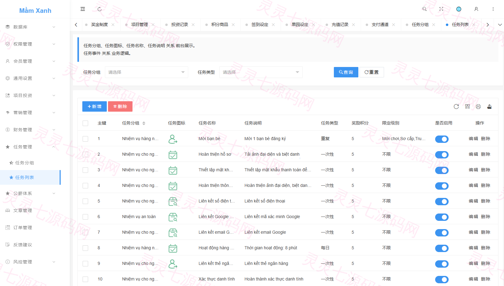 多语言投资理财系统/绿色种树/签到/任务/转盘/分销 - 26