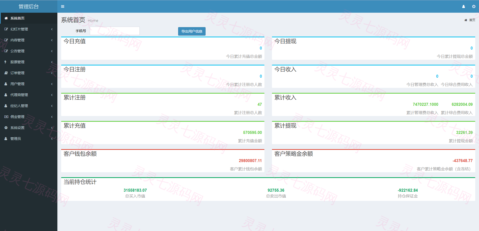 新版股票配资系统/A股股票系统/前端uinapp - 11
