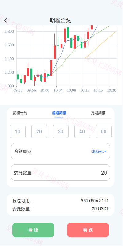 多语言JAVA交易所/永续合约/期权/秒合约/质押/理财/认购 - 9