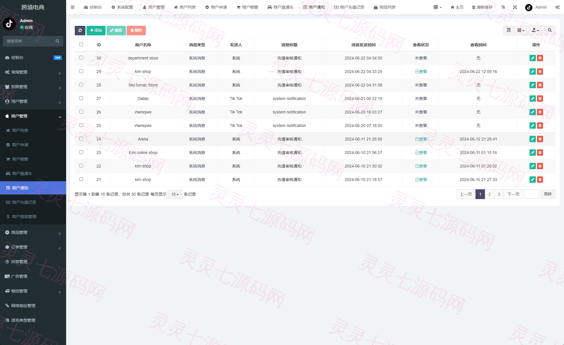 新版Tiktok跨境商城系统/多语言tiktok商城/内置客服/内嵌tiktok - 19