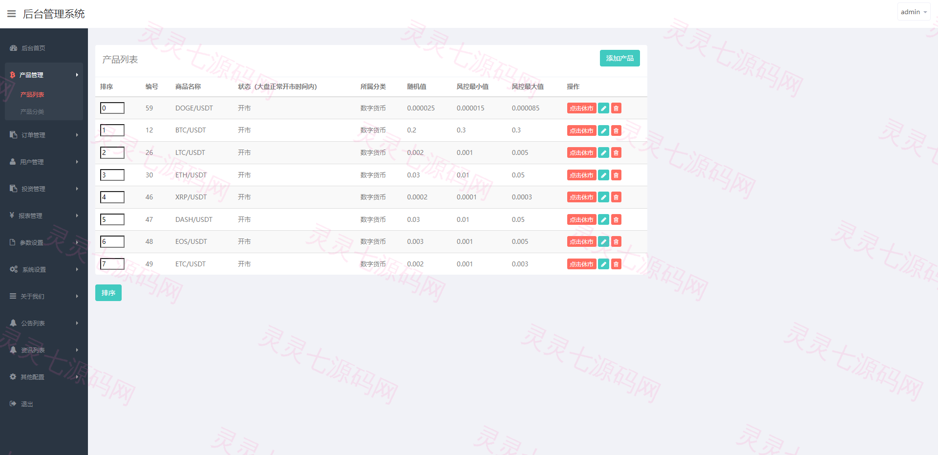 全新UI微交易系统/微盘秒合约源码/PC版微盘/虚拟币交易所源码 - 16