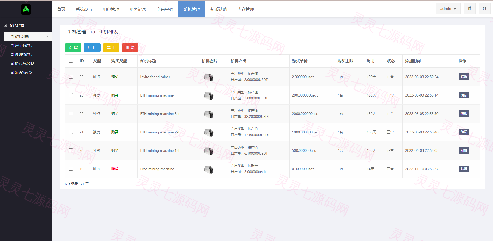 二开版多语言交易所系统/秒合约/IEO/质押挖矿/自动充值 - 23