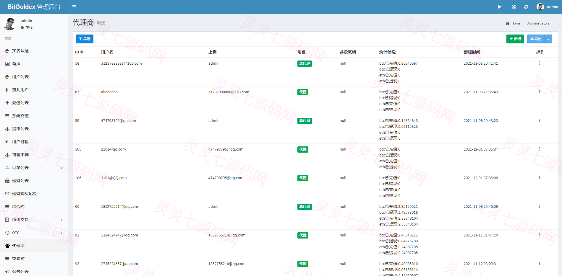 多语言交易所系统/永续币币秒合约交易/质押理财交易所 - 19