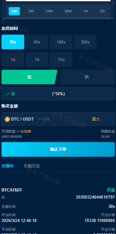 多语言DAPP交易所/虚拟币/股票/外汇/借贷/质押/信用分 - 7