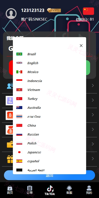 多语言TIKTOK刷单/海外TIKTOK抢单刷单/叠加组/打针 - 9