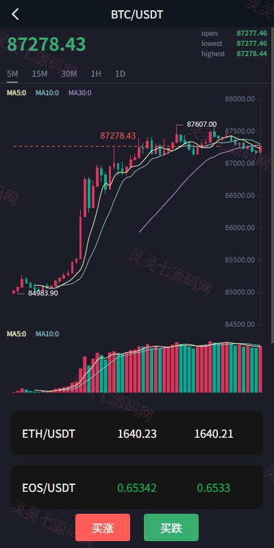 海外微交易系统/虚拟币外汇交易/PC微盘/多语言微盘 - 5
