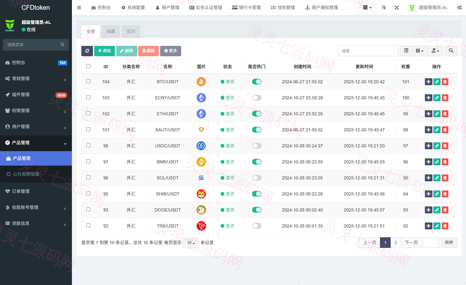 多语言虚拟币微盘系统/秒合约交易/信用分/实名认证 - 17