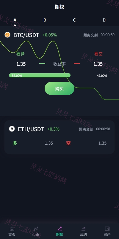 多语言交易所系统/合约/期权/秒合约/插针控制/申购 - 5