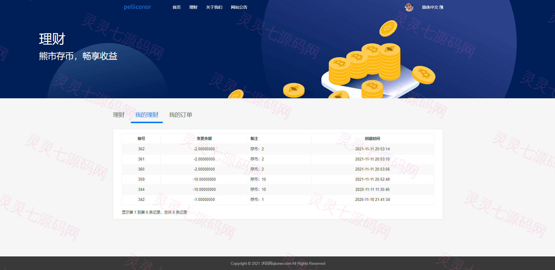 区块链理财-USDT理财_货币投资理财定期活期源码 - 3