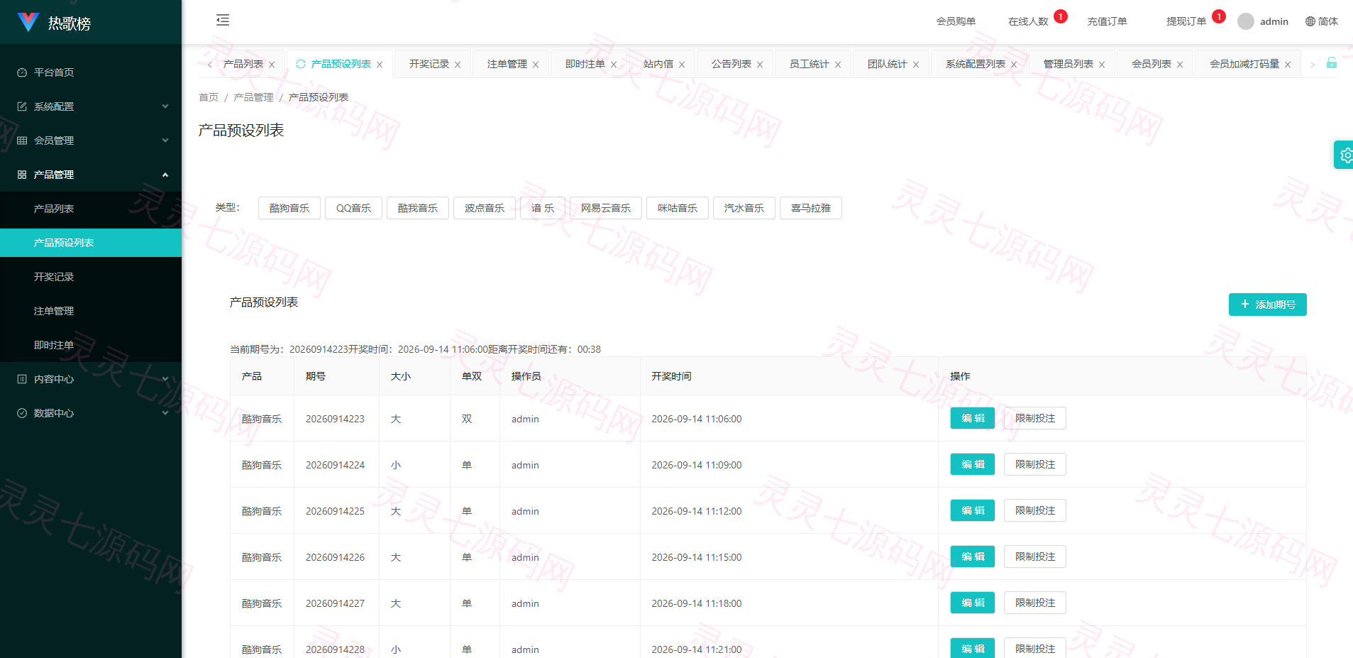音乐打榜伪商城系统/订单自动匹配/打码/代理后台 - 19
