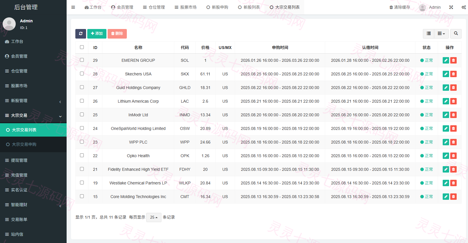多语言海外股票系统/大宗交易/新股认购/产品理财 - 24