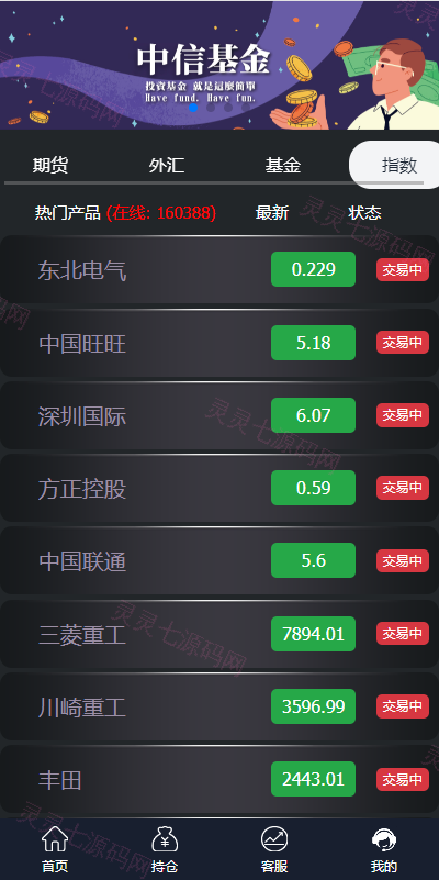 二开微盘系统/外汇/期货/基金/指数/微交易系统 - 5