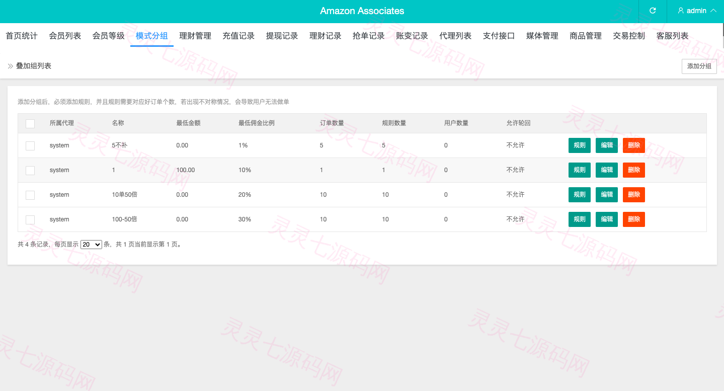 多语言抢单刷单系统/海外抢单商城/订单匹配源码/打针/前端vue - 20