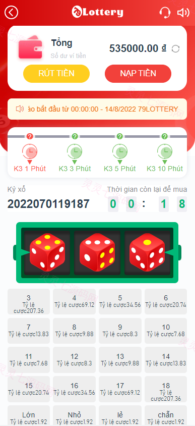 越南语快三游戏/竞猜下注游戏/越南游戏/控制开奖 - 3