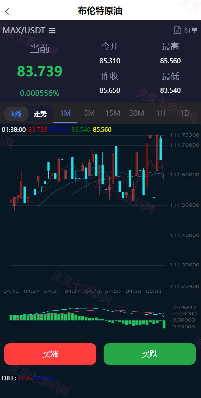 全新二开UI多语言微盘系统/微盘外汇投资系统/交易所股票系统 - 3