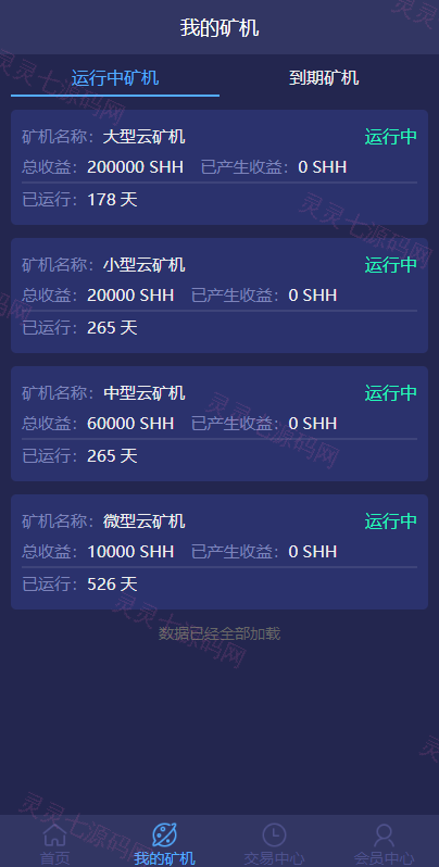 USDT矿机系统/虚拟币分红/区块链算力/USDT交易 - 4