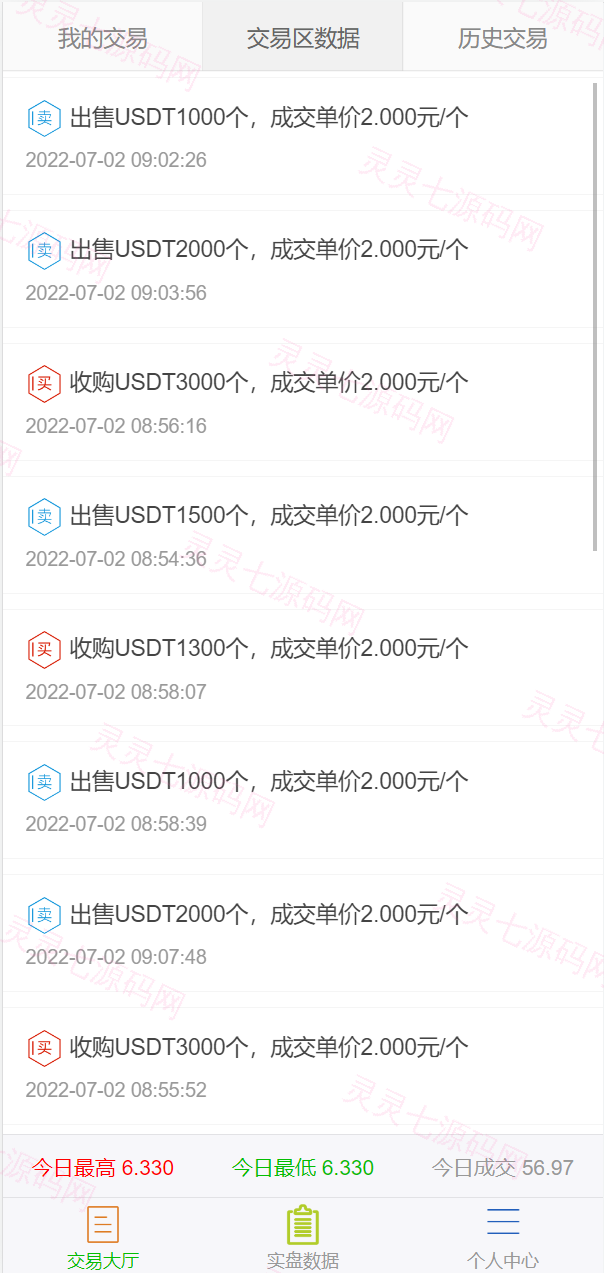 二开版多语言USDT场外OTC交易系统/USDT买卖交易加三方支付系统 - 6