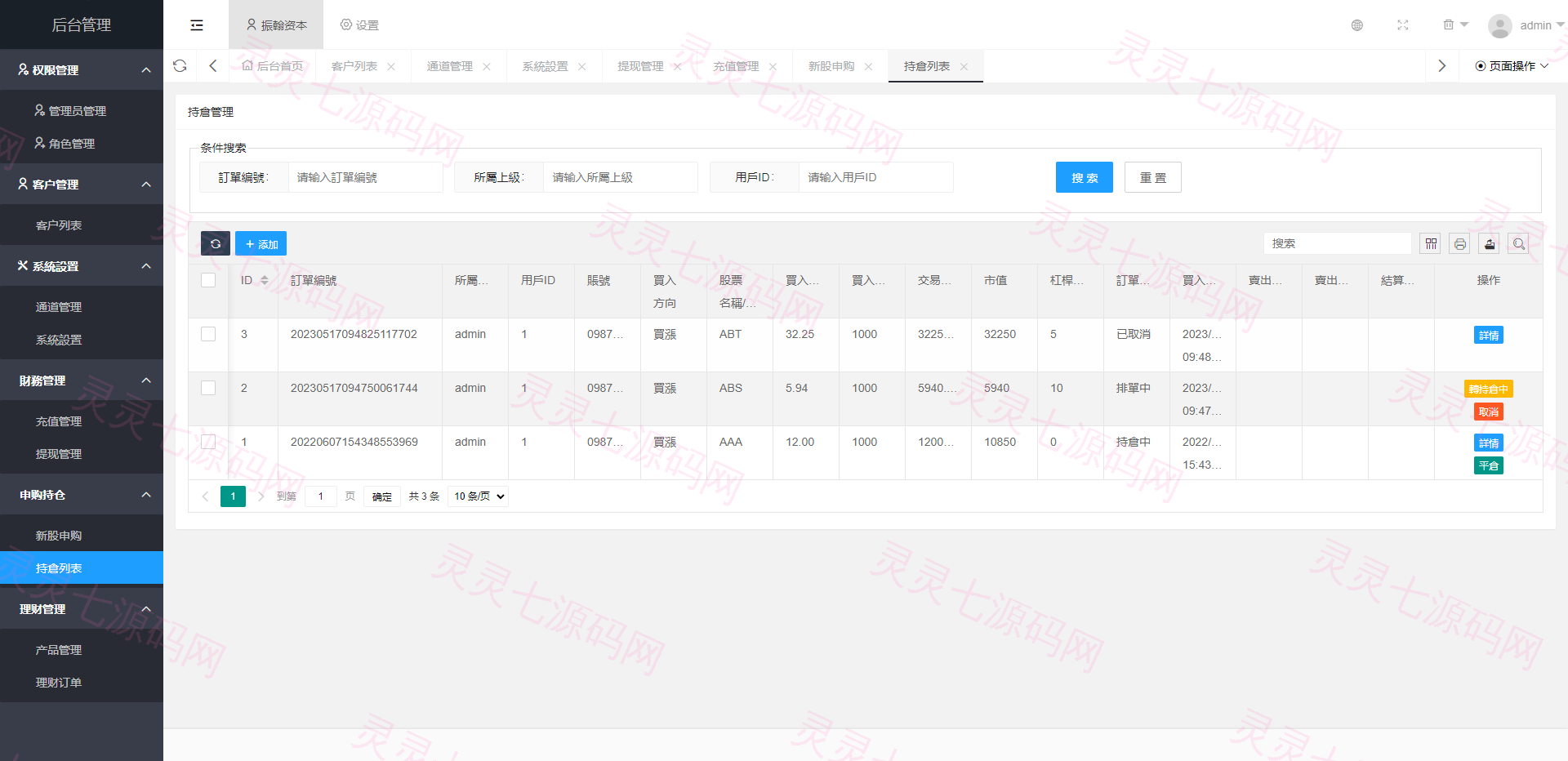 越南股票系统/海外股票基金投资系统/股票投资购买源码 - 15