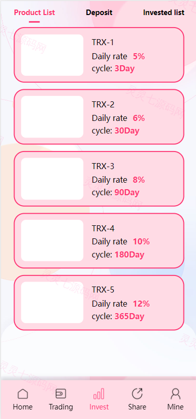 多语言trx/usdt钱包理财/区块链算力矿池/Difi流动性TRX理财分红 - 6