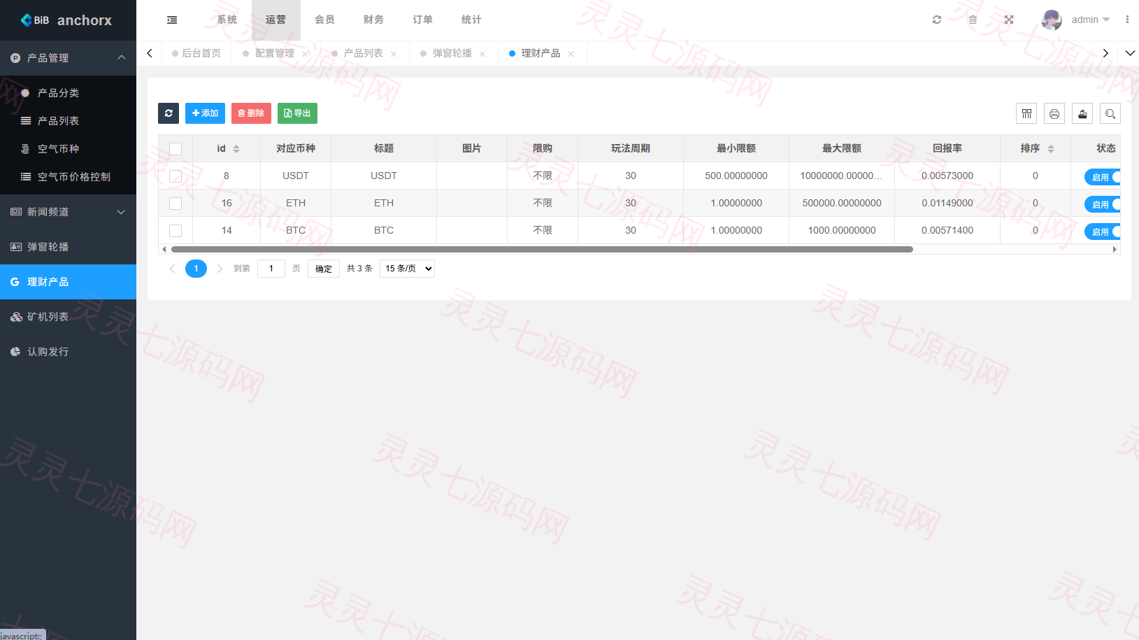 多语言交易所/币币期权/永续合约/申购/C2C/贷款理财 - 21