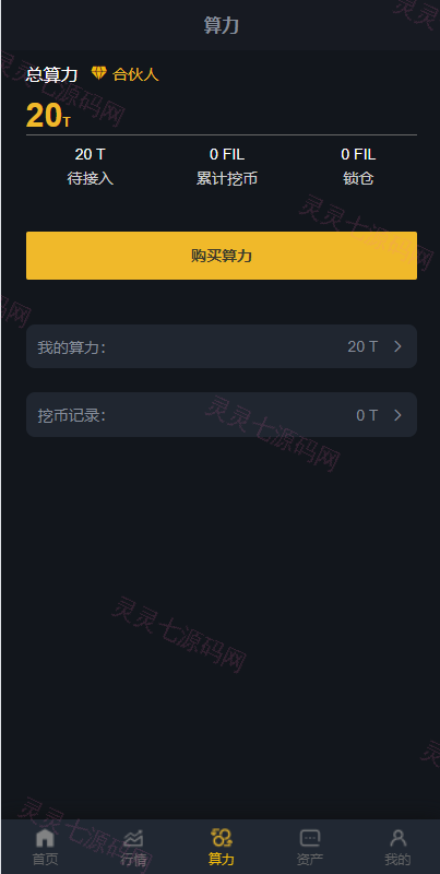 FIL源码区块链FIL网页程序/区块链挖矿系统 - 5