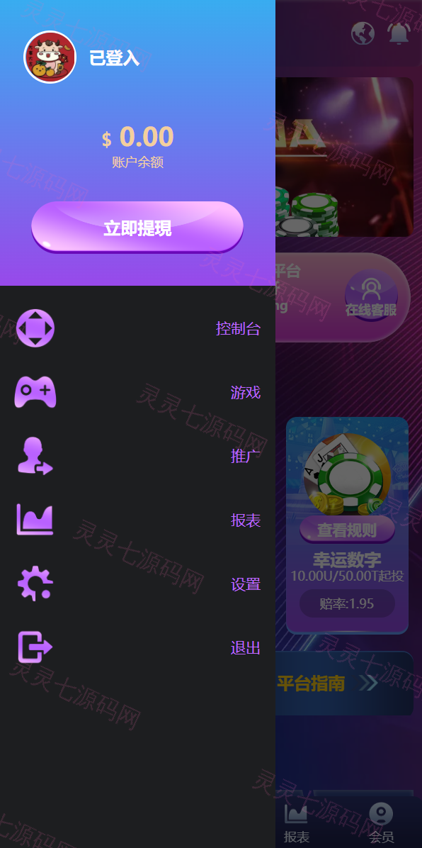 新版UI多语言usdt/trx哈希竞彩/usdt兑换/区块链哈希值游戏/前端html版 - 4
