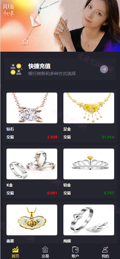 二开版微交易系统/贵金属微盘交易平台/前端uinapp - 3