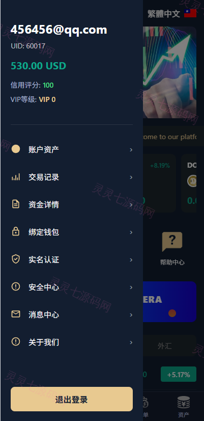 多语言微交易/虚拟币/贵金属/外汇/JAVA微盘/信用分 - 4