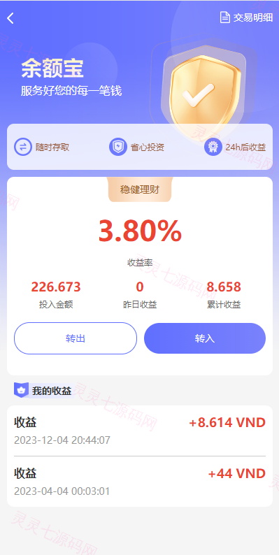 阿拉伯投资理财系统/海外投资众筹系统/前端vue - 14