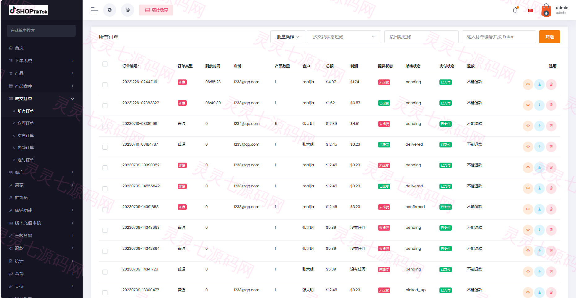 多语言创谷商城系统/单独海外云仓/一键采集铺货/跨境电商源码 - 21