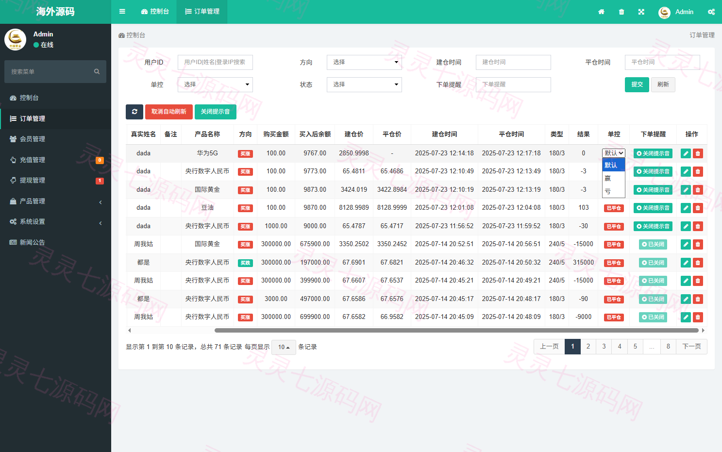 海外微盘系统/期货时间盘/多语言微盘/前端uniapp - 13