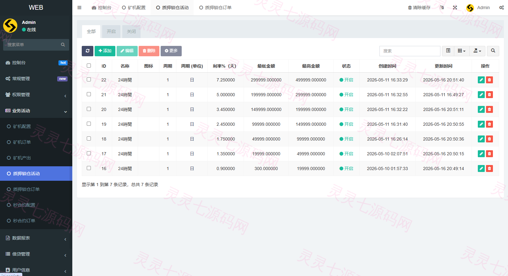 多语言DAPP交易所/秒合约交易/质押/贷款 - 14