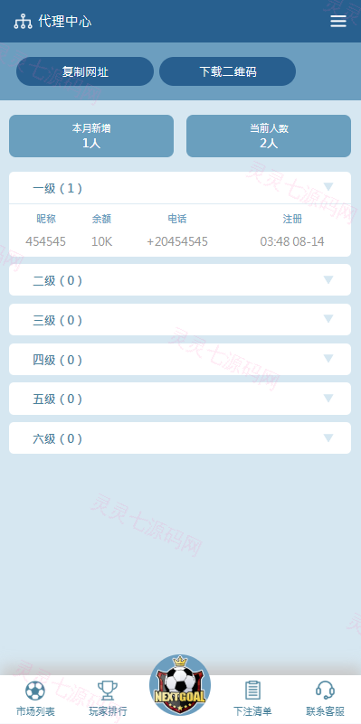 PC自适应反波胆系统/球盘源码/多级分销/充值返点 - 17