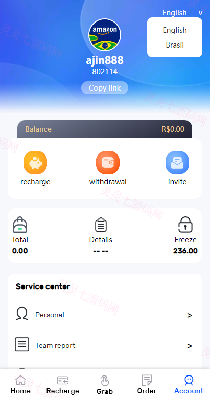 新版UI多语言亚马逊抢单刷单系统/订单自动匹配系统 - 9