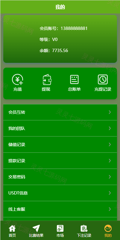 uinapp双语言反波胆系统/反波胆源码/球盘源码/足球下注系统 - 8