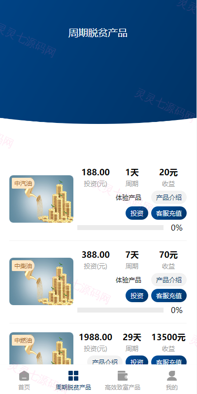 前端uinapp/联合石化投资理财系统/投资认购源码 - 3
