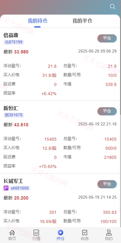 运营版JAVA股票系统/新股抢筹/大宗交易/VIP抢筹 - 6