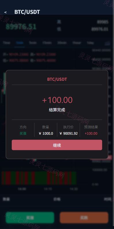 多语言微盘系统/虚拟币微交易/时间盘/秒合约 - 7