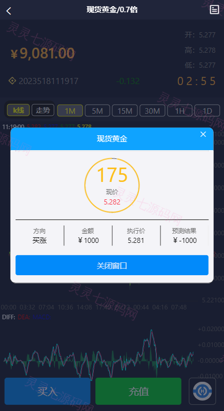 二开版微交易源码/房间限制微盘系统/期货微交易系统 - 6