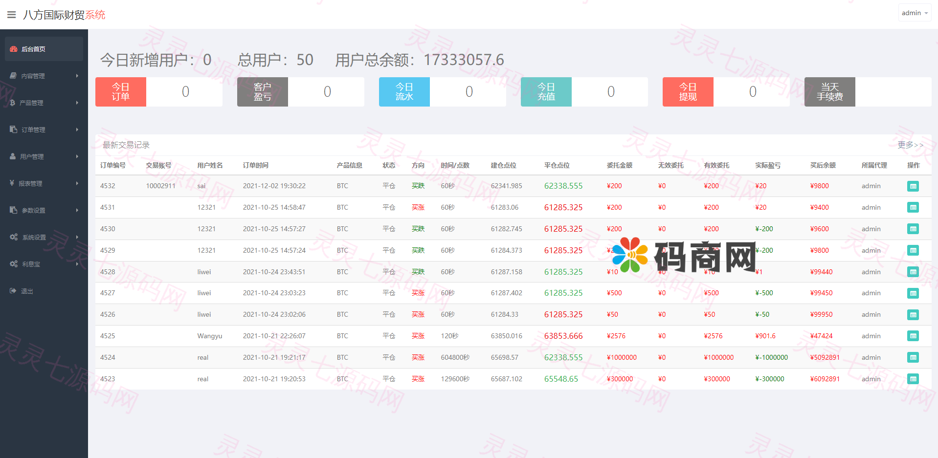 全新UI五种语言微盘系统/出海版理财系统/外汇投资理财/虚拟币USDT充值 - 12