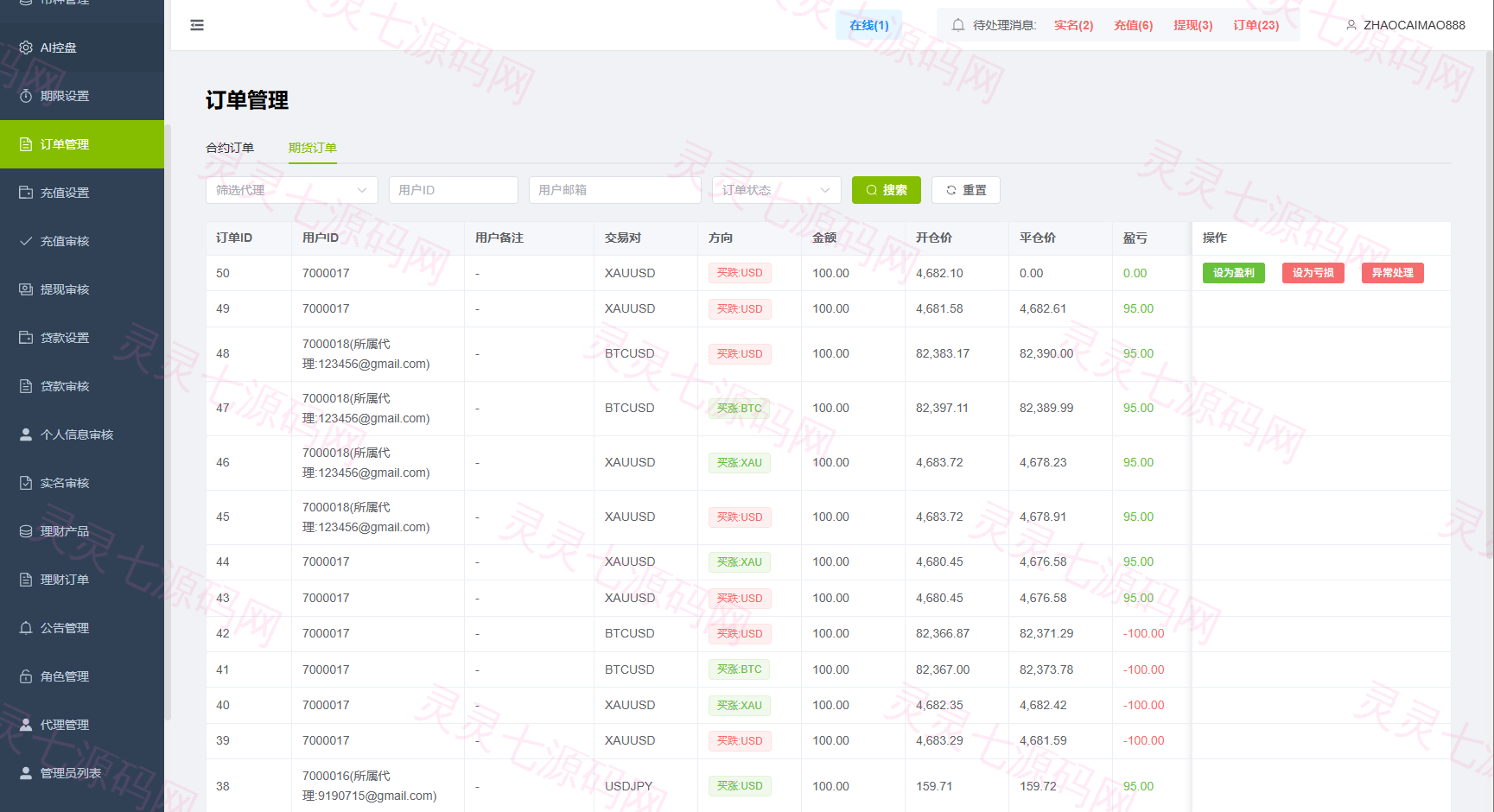 新UI海外综合盘交易所/股票/指数/K线控制/DAPP登录 - 20